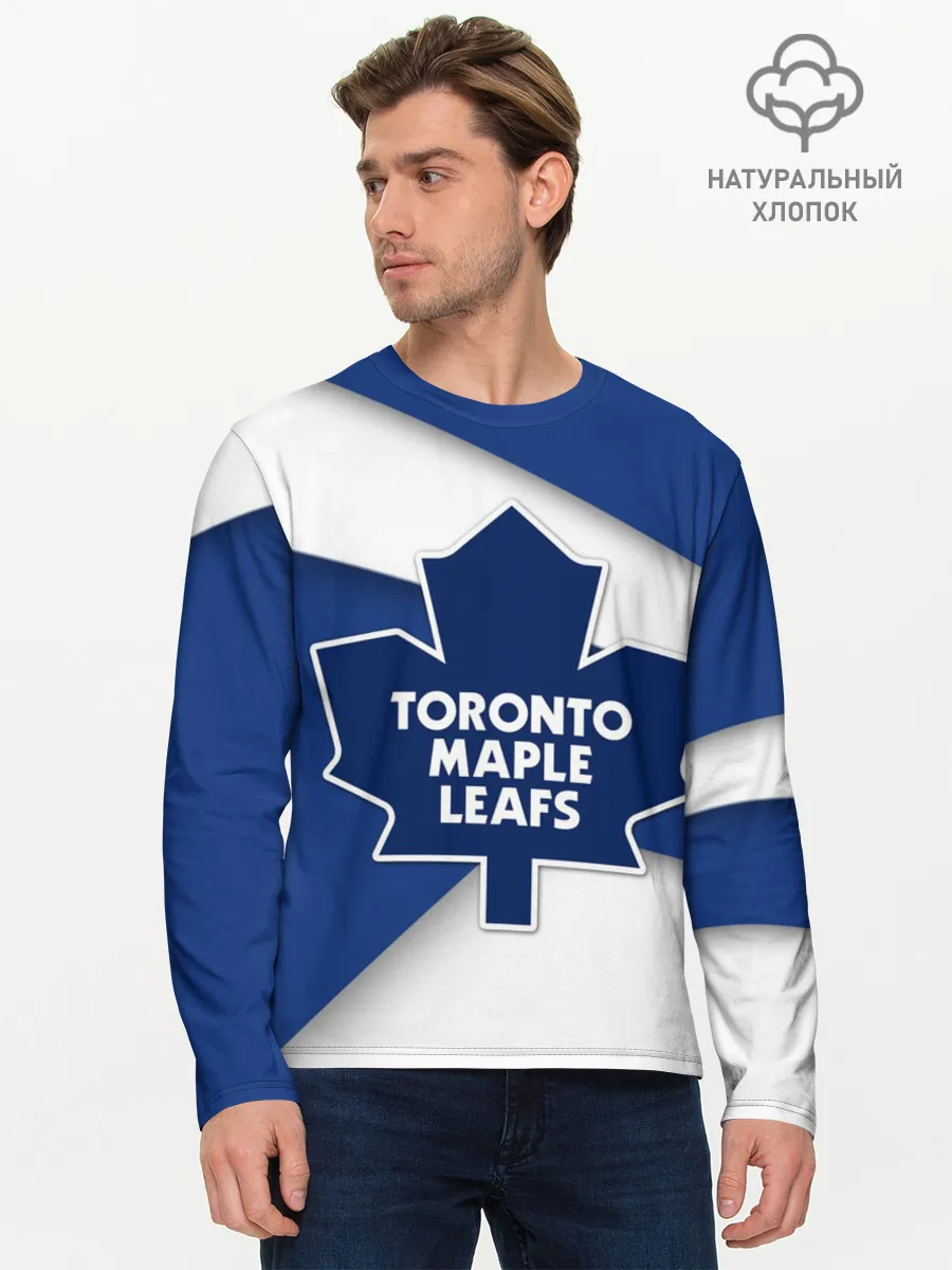 Мужской лонгслив базовый / Торонто