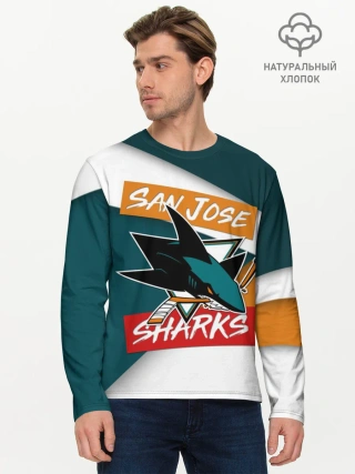 Мужской лонгслив базовый / Сан Хосе