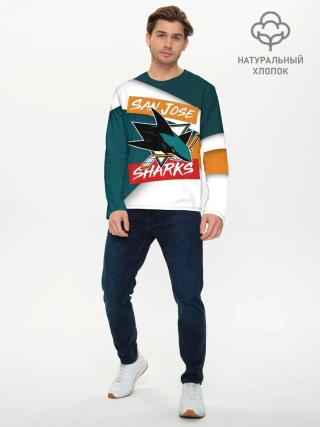 Мужской лонгслив базовый / Сан Хосе