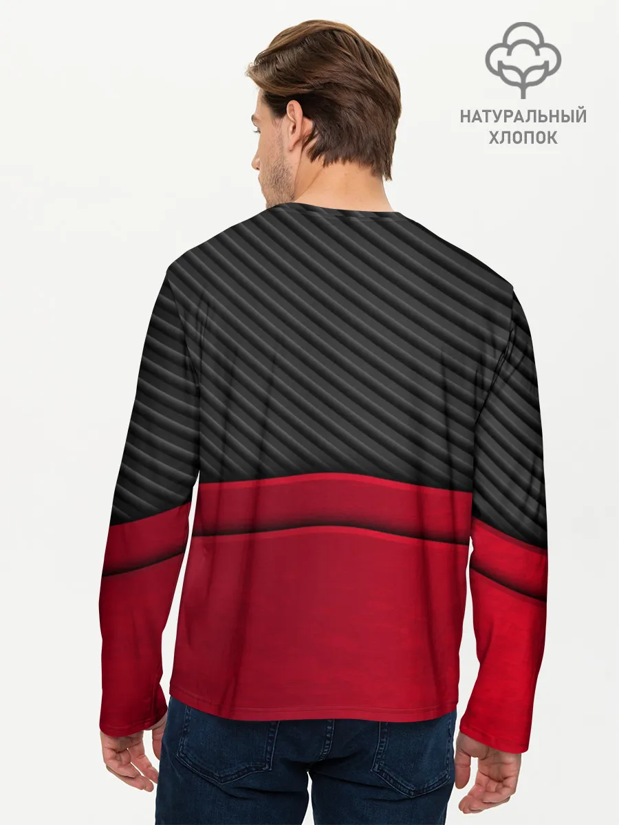 Мужской лонгслив базовый / LEXUS