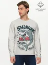 Мужской лонгслив базовый / Shark