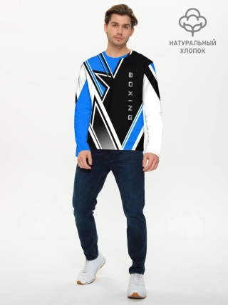 Мужской лонгслив базовый / Boxing