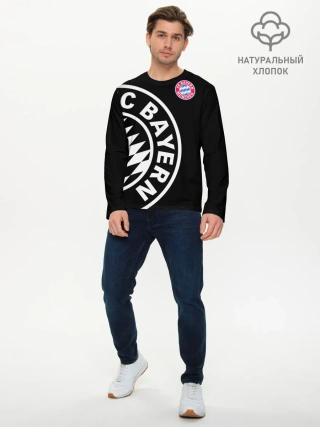 Мужской лонгслив базовый / Bayern Munchen Exclusive