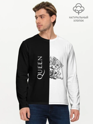 Мужской лонгслив базовый / Queen