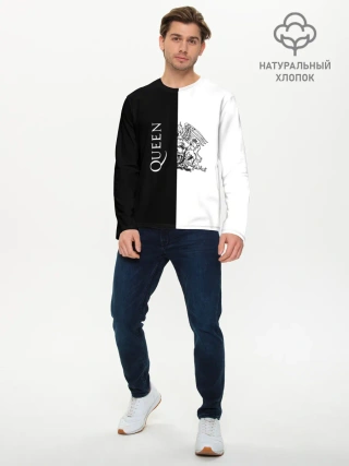 Мужской лонгслив базовый / Queen