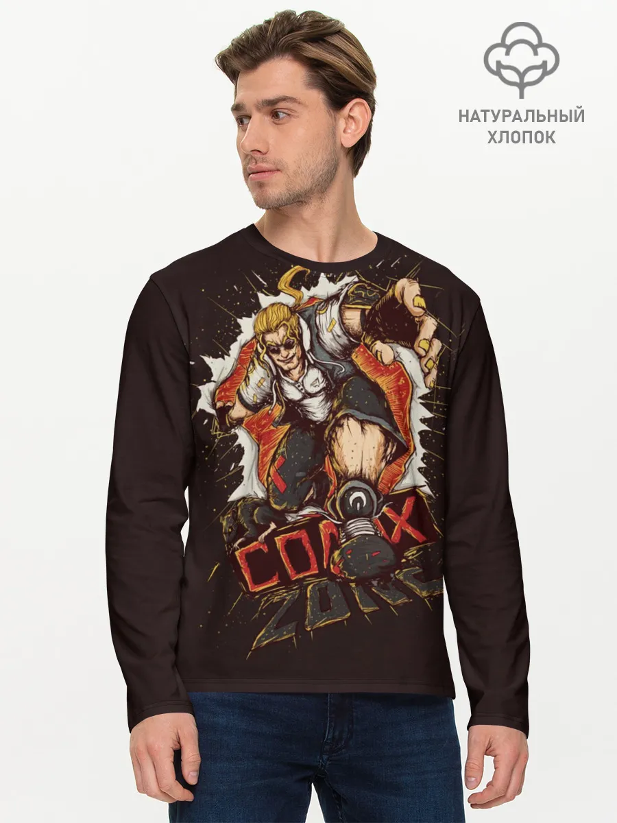 Мужской лонгслив базовый / Comix Zone