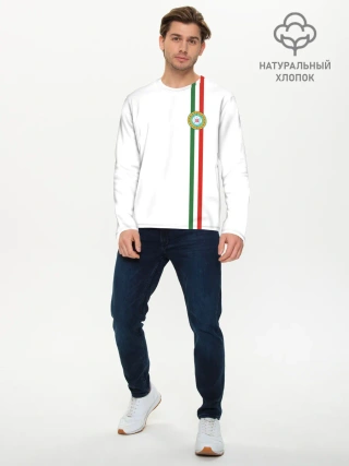 Мужской лонгслив базовый / Чеченская республика