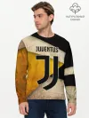 Мужской лонгслив базовый / Ювентус олд