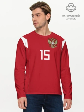 Мужской лонгслив базовый / Алексей Миранчук