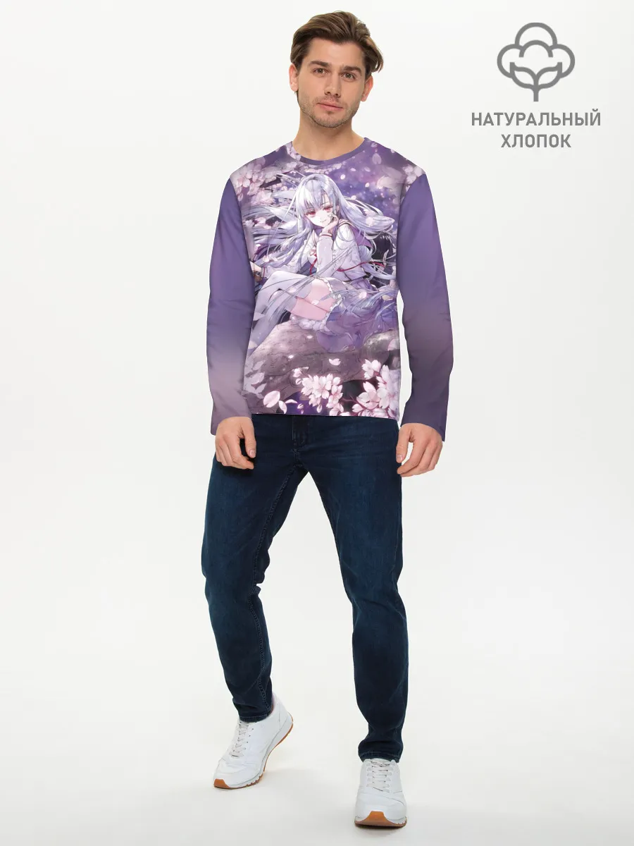 Мужской лонгслив базовый / Mahiru Hiragi