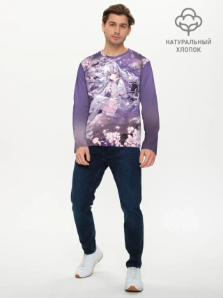 Мужской лонгслив базовый / Mahiru Hiragi