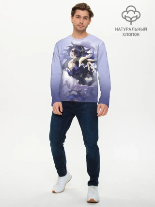 Мужской лонгслив базовый / Ashuramaru