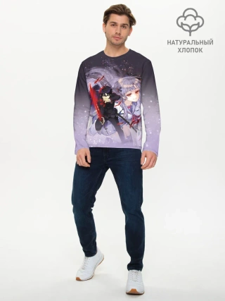 Мужской лонгслив базовый / Seraph of the End