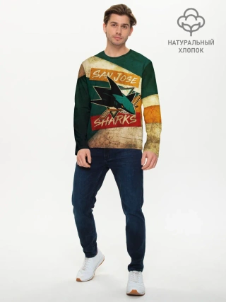 Мужской лонгслив базовый / Сан Хосе Олд