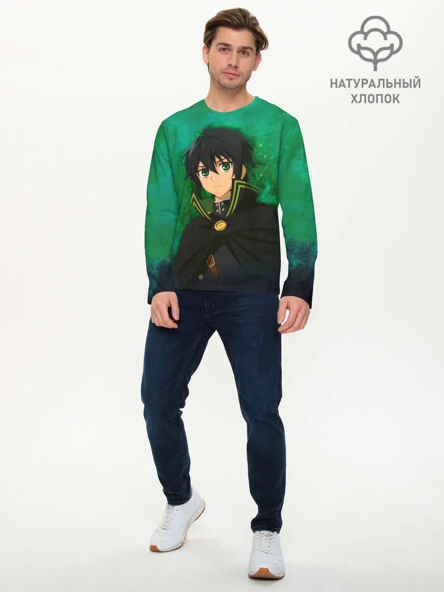 Мужской лонгслив базовый / Yuichiro Hyakuya