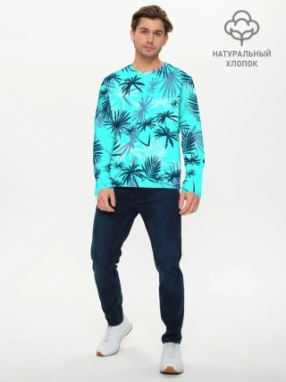 Мужской лонгслив базовый / GTA VICE CITY