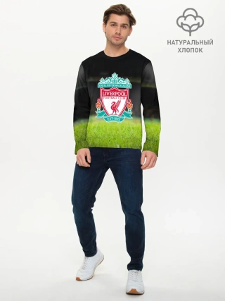 Мужской лонгслив базовый / LIVERPOOL