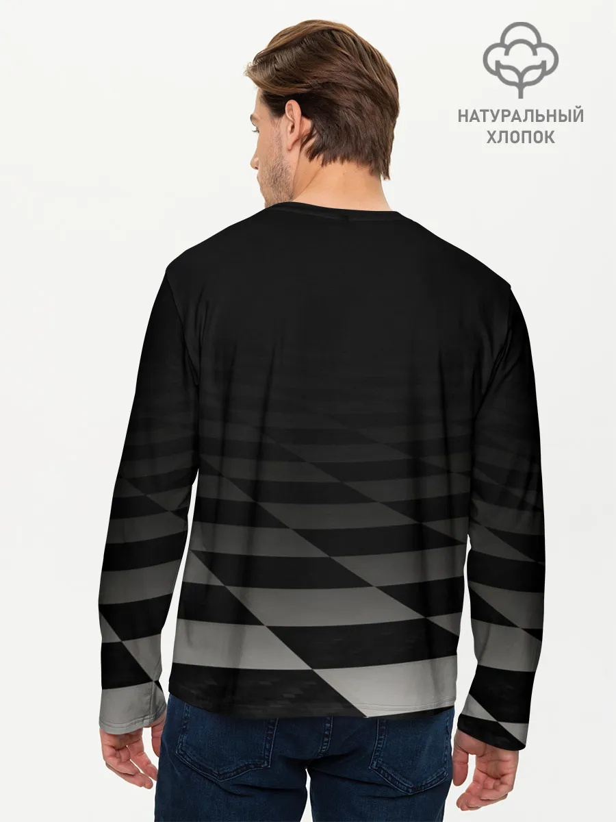 Мужской лонгслив базовый / Фредди FNAF в майнкрафт.