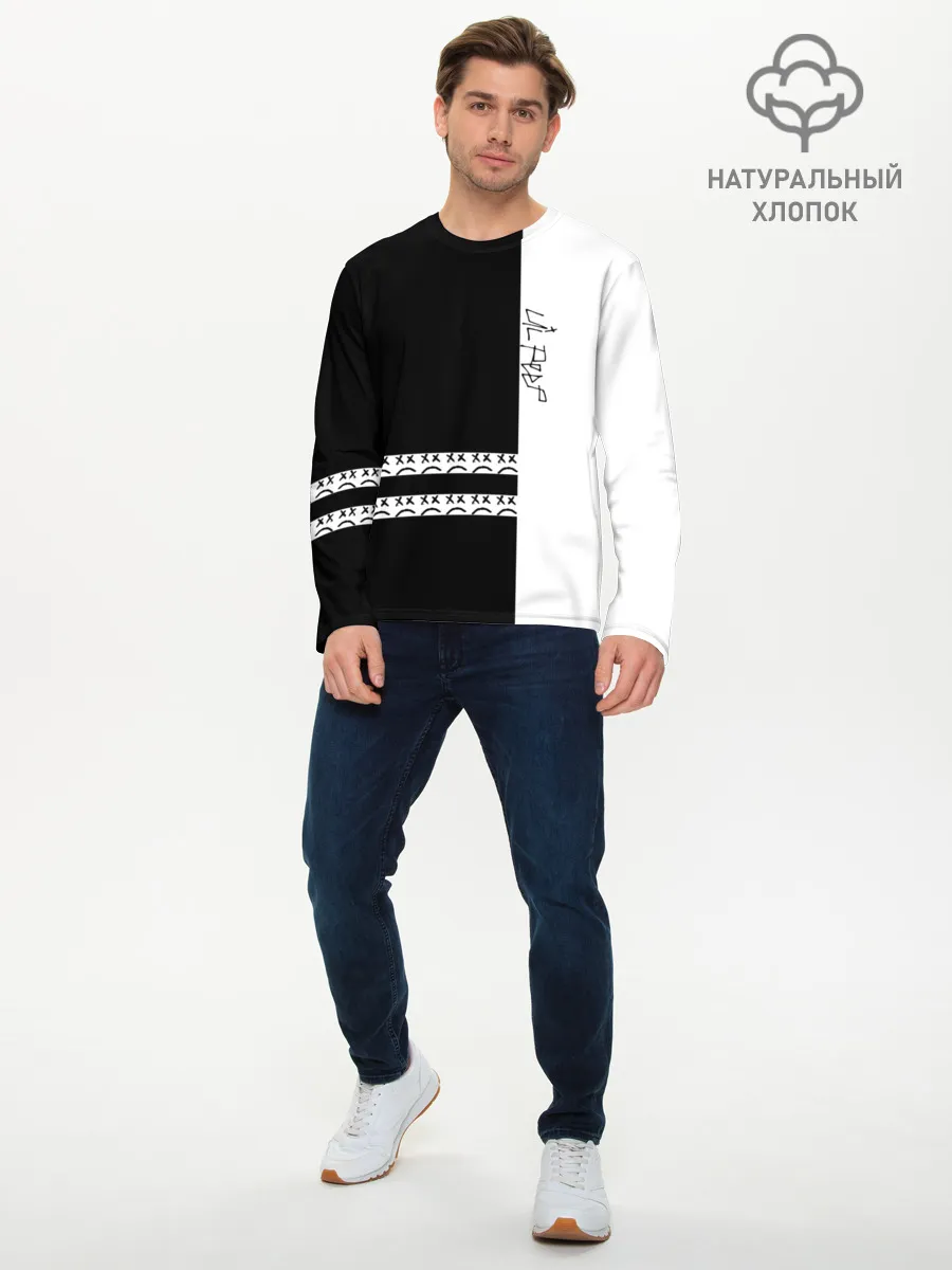 Мужской лонгслив базовый / Lil Peep