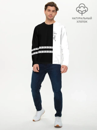 Мужской лонгслив базовый / Lil Peep