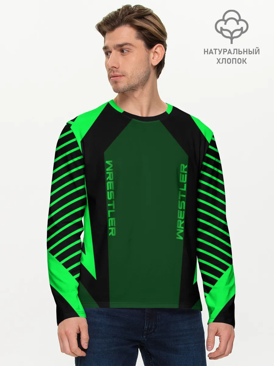 Мужской лонгслив базовый / Wrestler