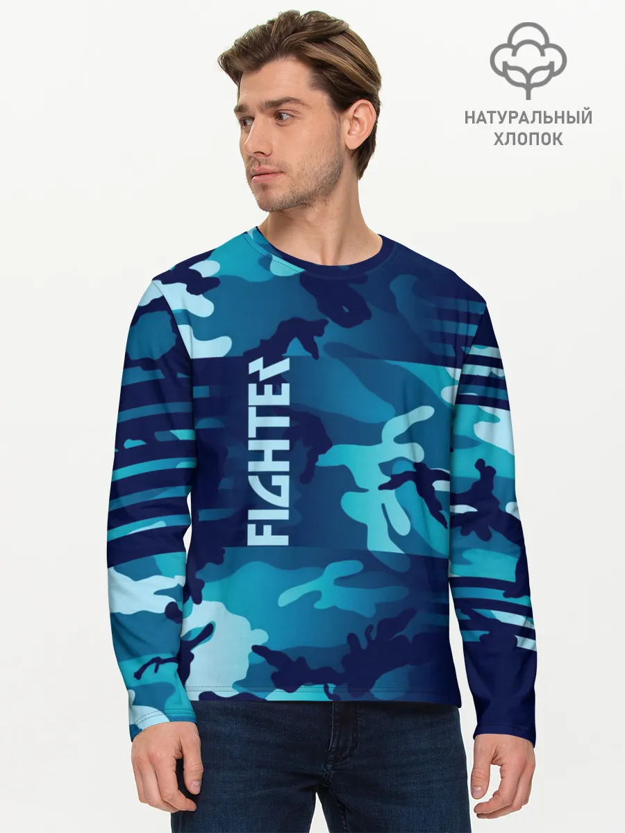Мужской лонгслив базовый / FIGHTER