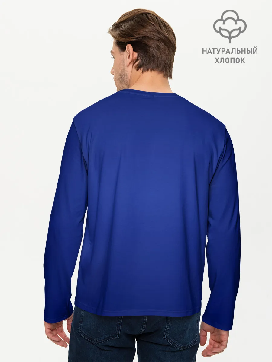 Мужской лонгслив базовый / Футбол Россия