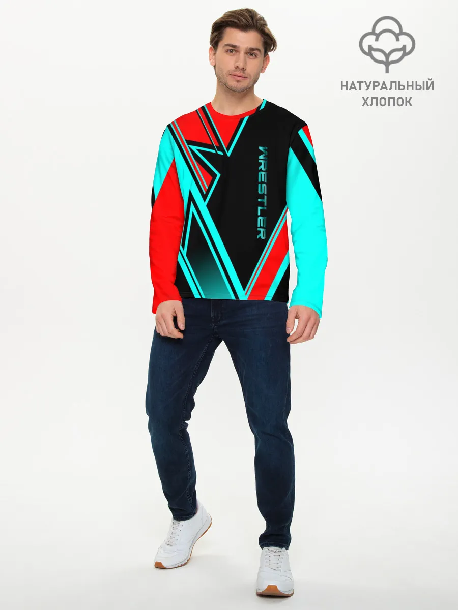 Мужской лонгслив базовый / Wrestler