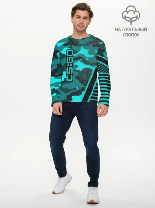 Мужской лонгслив базовый / CS:GO