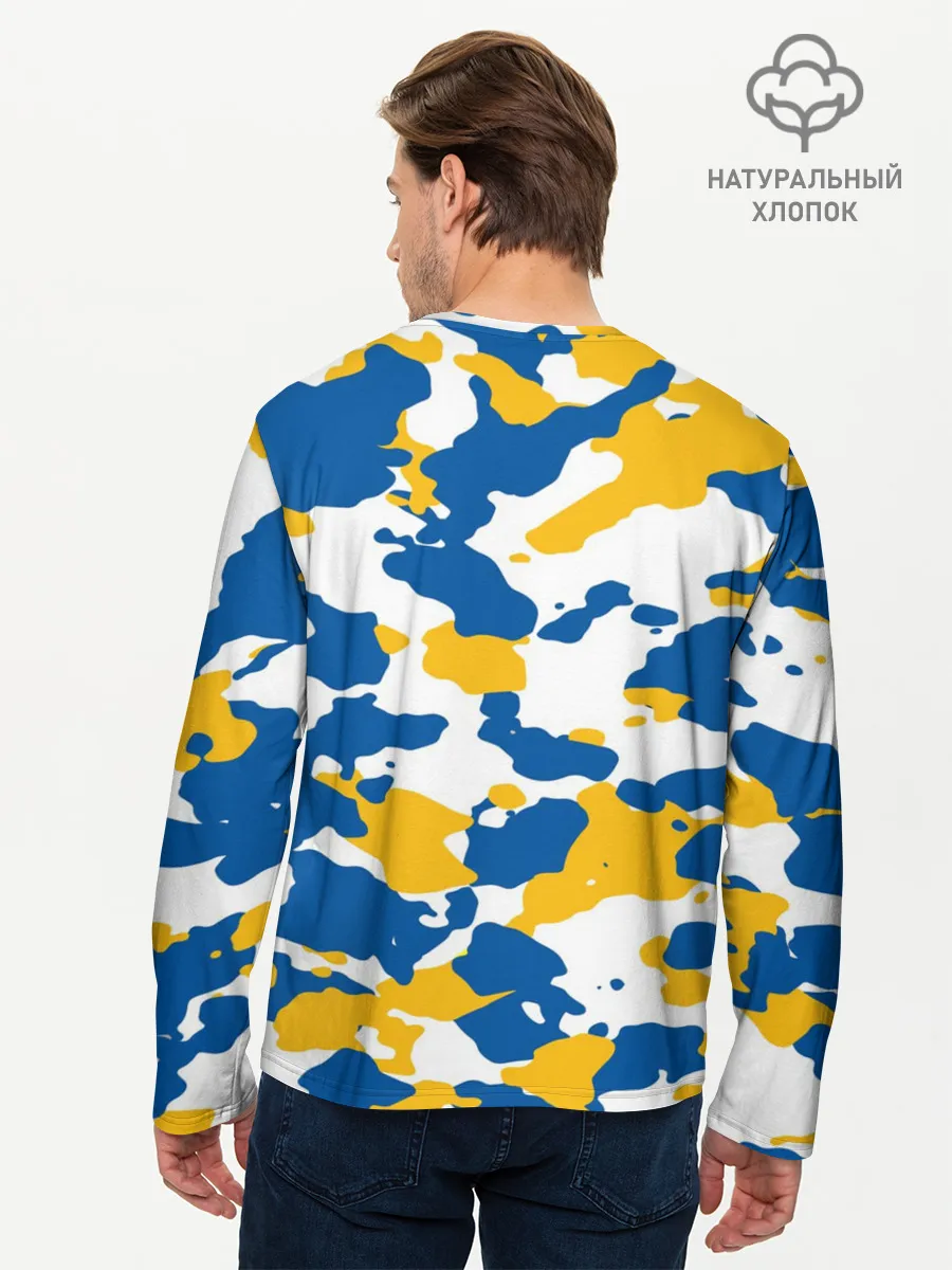 Мужской лонгслив базовый / Real Madrid