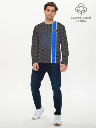 Мужской лонгслив базовый / Volvo