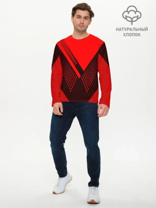 Мужской лонгслив базовый / Warrior