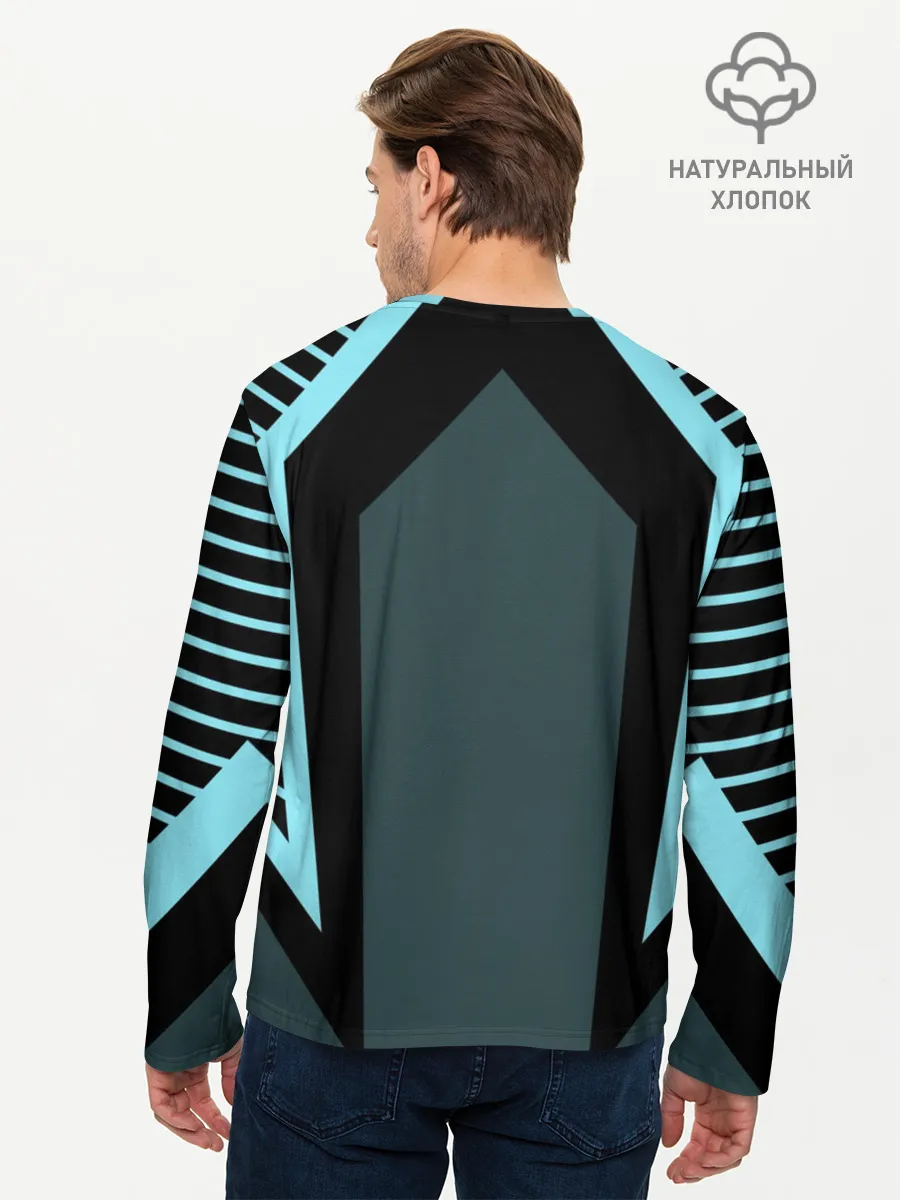 Мужской лонгслив базовый / Fitness