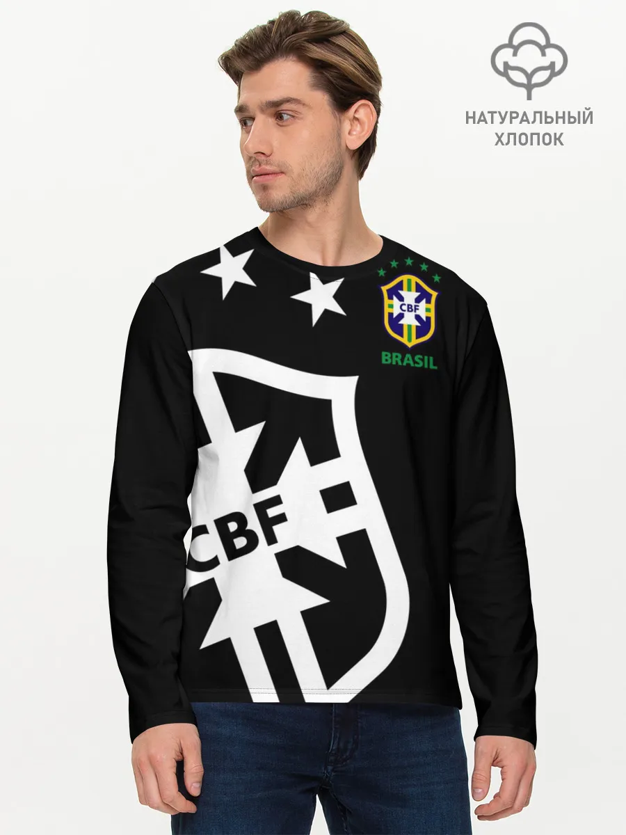 Мужской лонгслив базовый / Brazil Exclusive