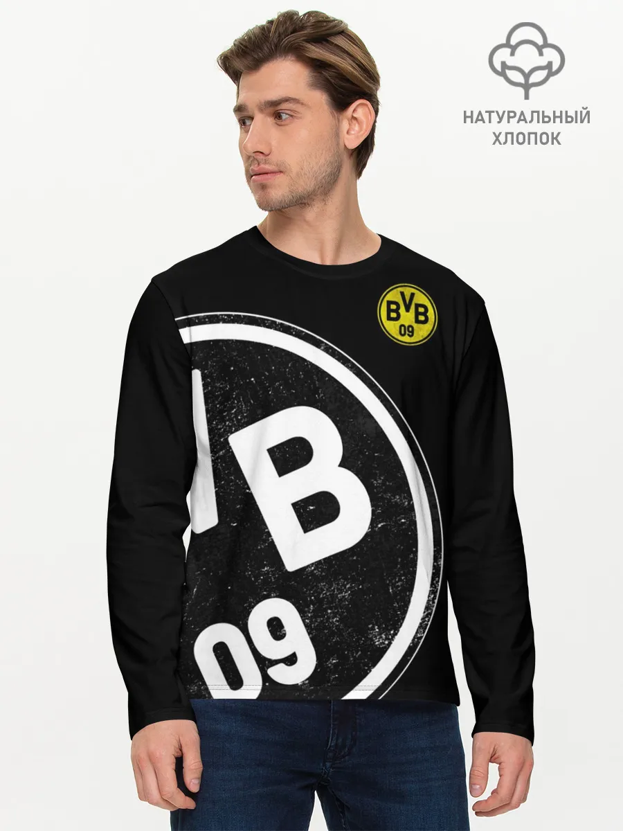 Мужской лонгслив базовый / Borussia Dortmund Exclusive