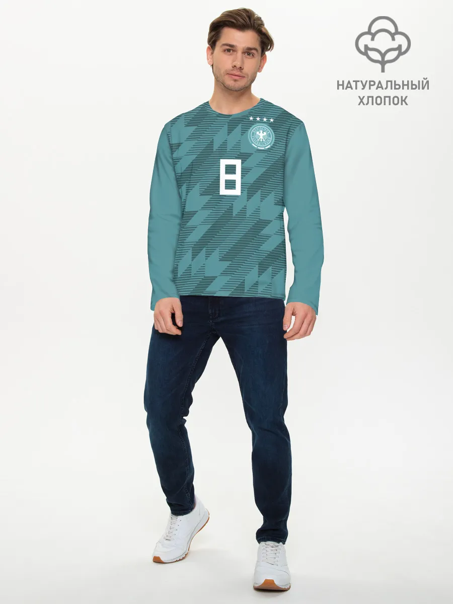 Мужской лонгслив базовый / Kroos away WC 2018