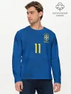 Мужской лонгслив базовый / Coutinho away WC 2018