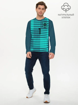 Мужской лонгслив базовый / De Gea WC 2018