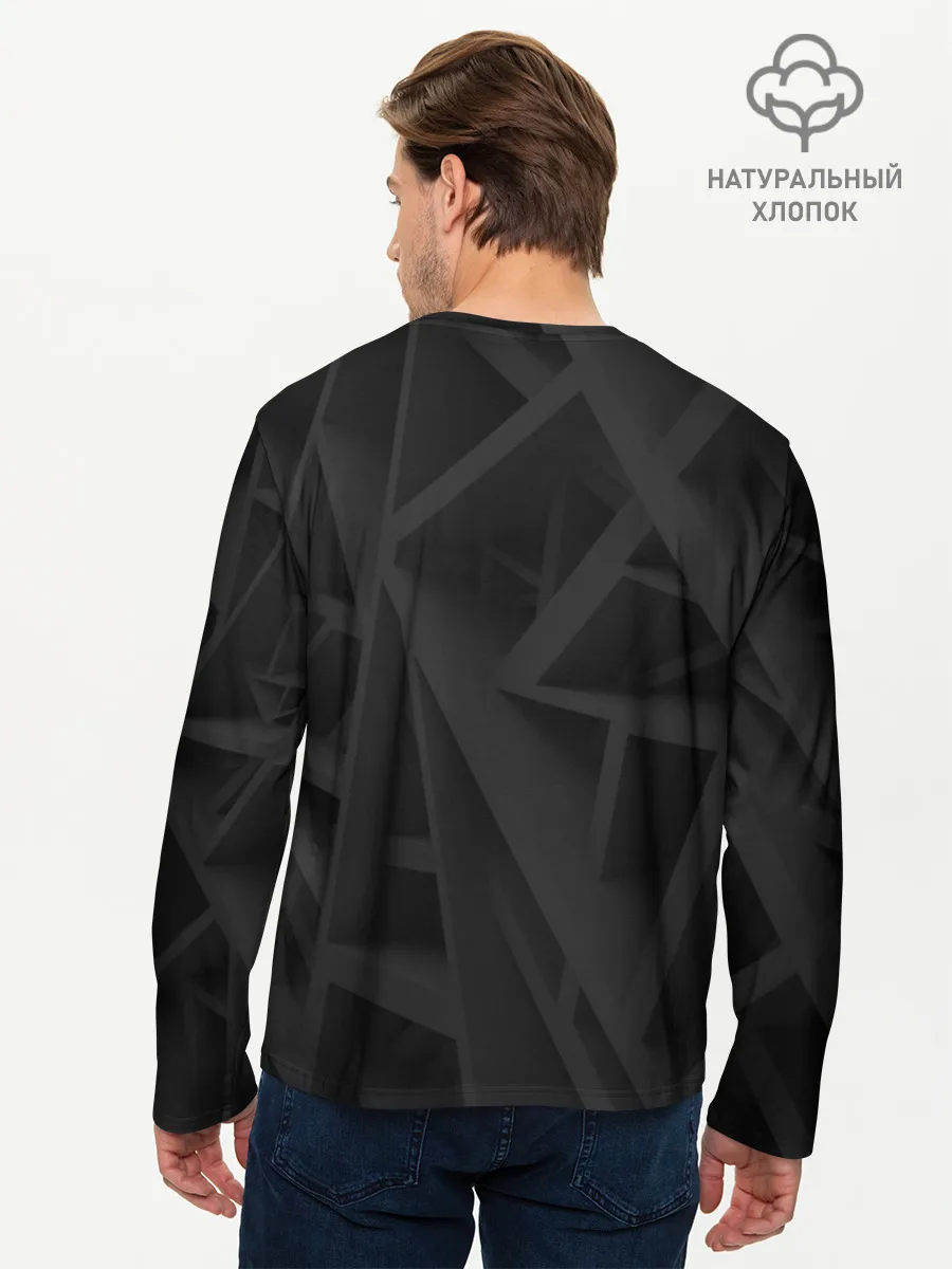 Мужской лонгслив базовый / Famous Minimalist Art