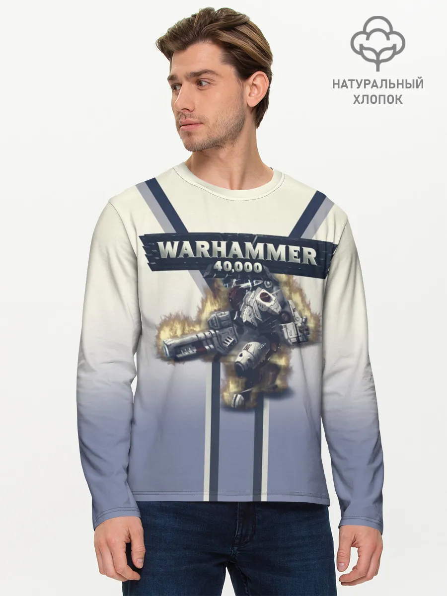 Мужской лонгслив базовый / Warhammer 40000: Tau Empire