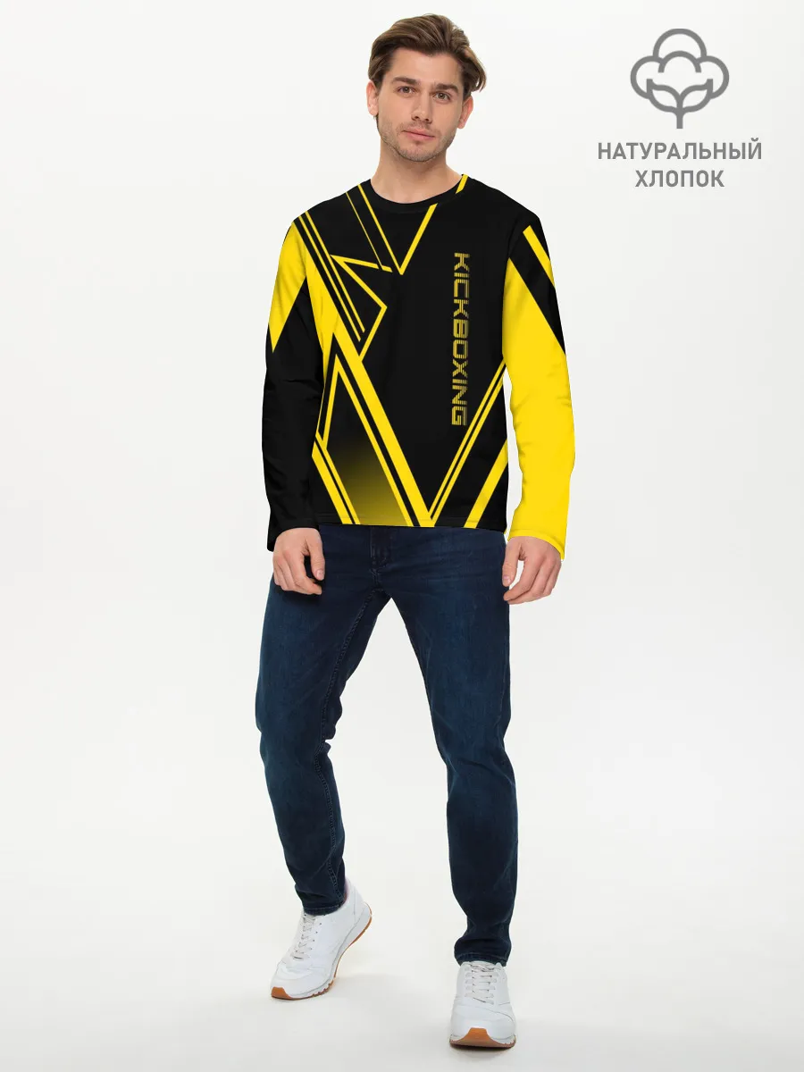 Мужской лонгслив базовый / Kickboxing