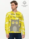Мужской лонгслив базовый / More Sun In Your Life
