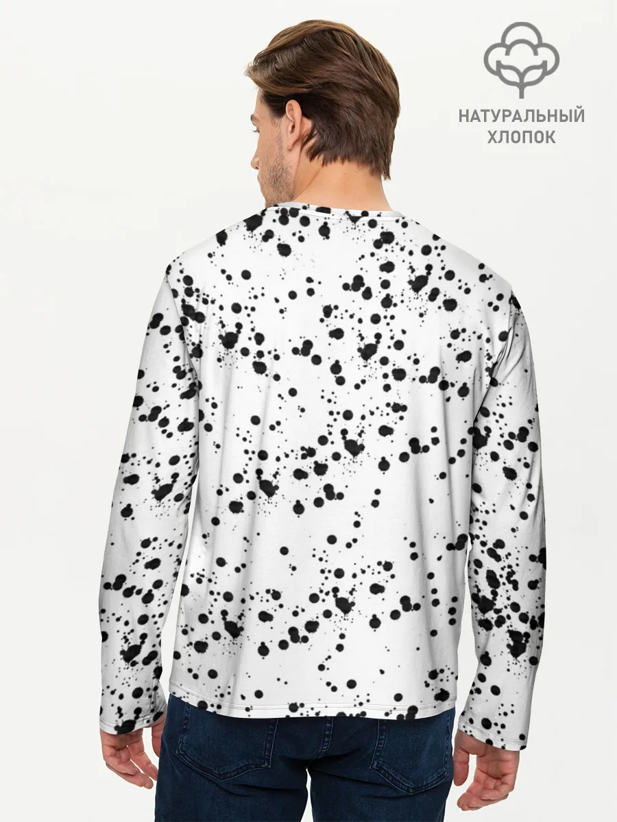 Мужской лонгслив базовый / Шмель