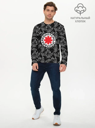 Мужской лонгслив базовый / Red Hot Chili Peppers