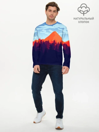 Мужской лонгслив базовый / Firewatch collection