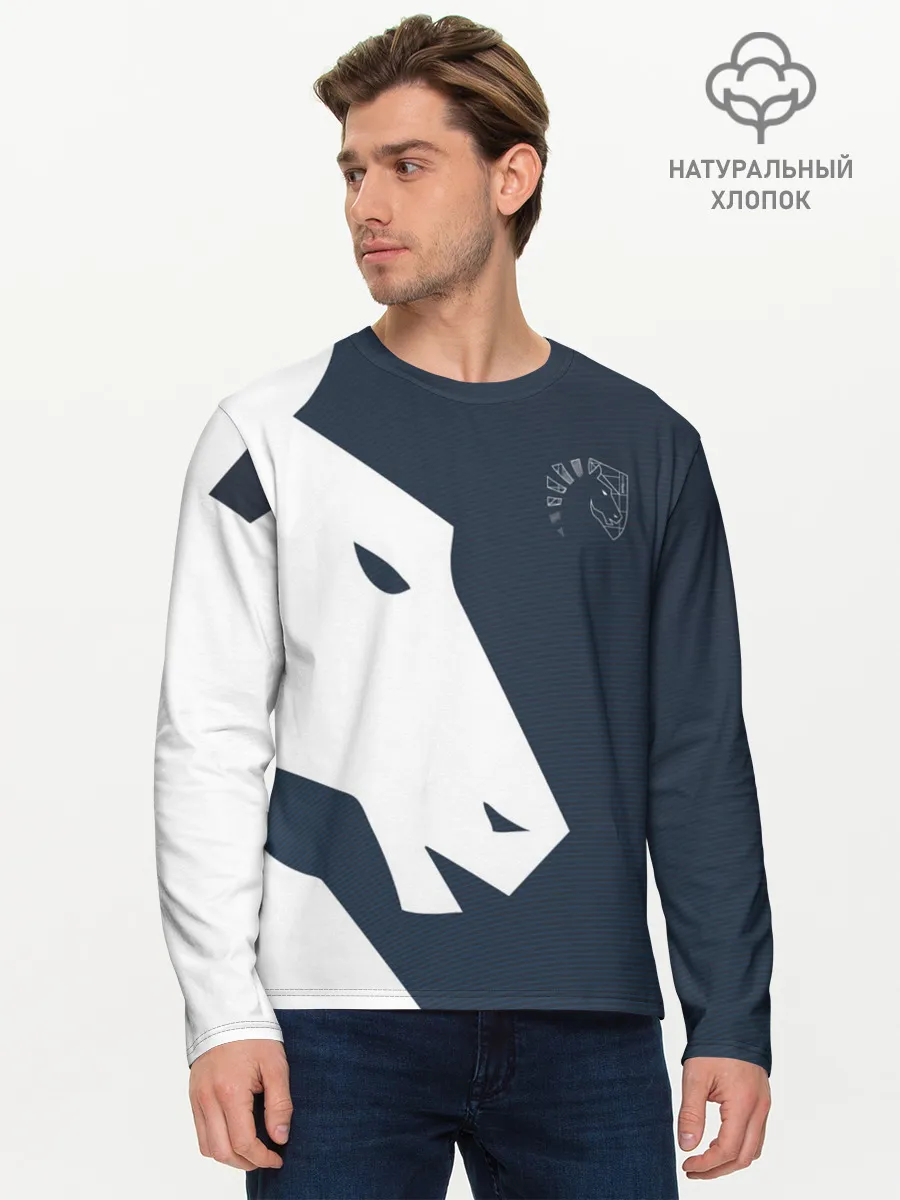 Мужской лонгслив базовый / cs:go - Liquid team