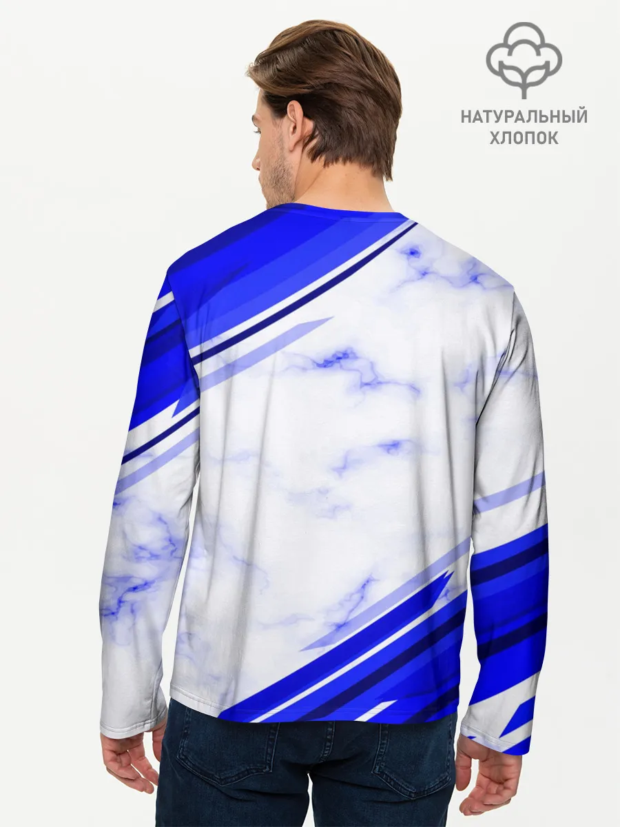 Мужской лонгслив базовый / Real Madrid