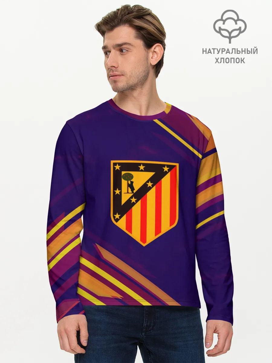 Мужской лонгслив базовый / Atletico Madrid