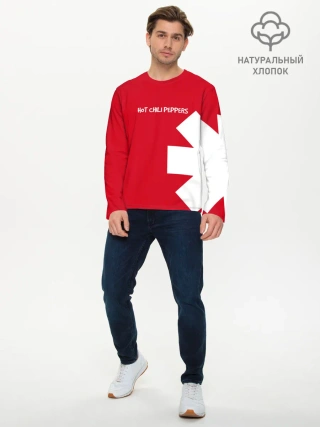 Мужской лонгслив базовый / Red Hot Chili Peppers