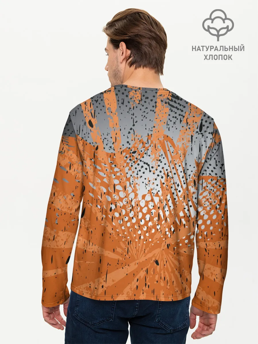 Мужской лонгслив базовый / Microphone